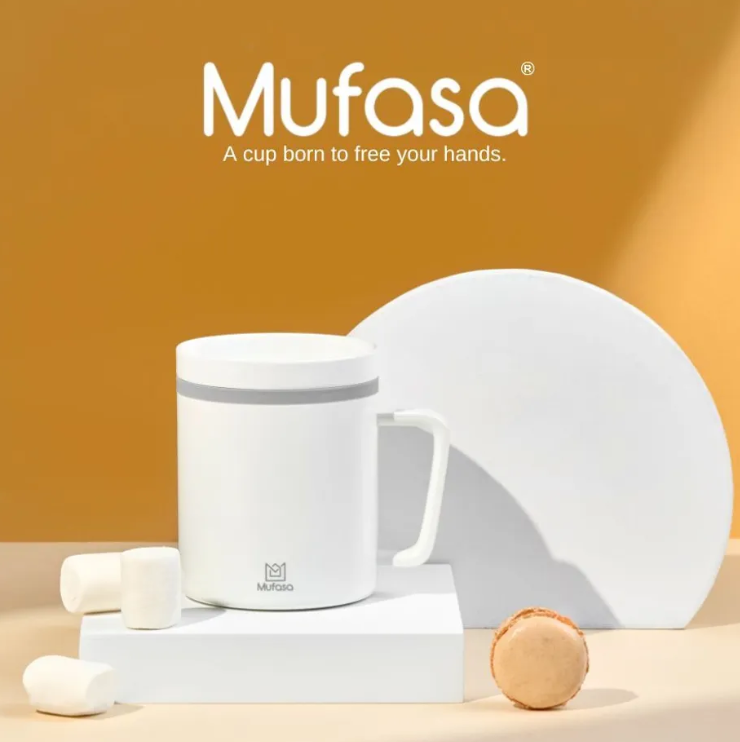 【Mufasa】 4代攪拌杯- 全陶瓷內膽雙速磁旋